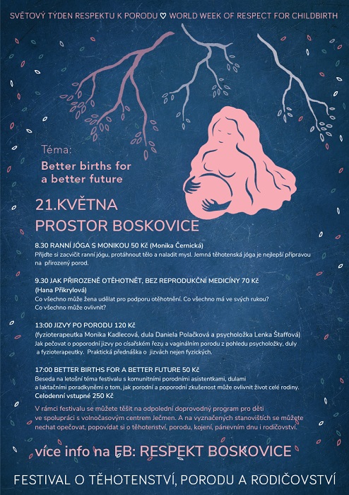 Světový týden respektu k porodu Boskovice